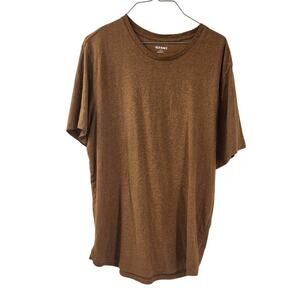 Old Navy Brown Short Sleeve T-Shirt Womens Size Extra Large XL